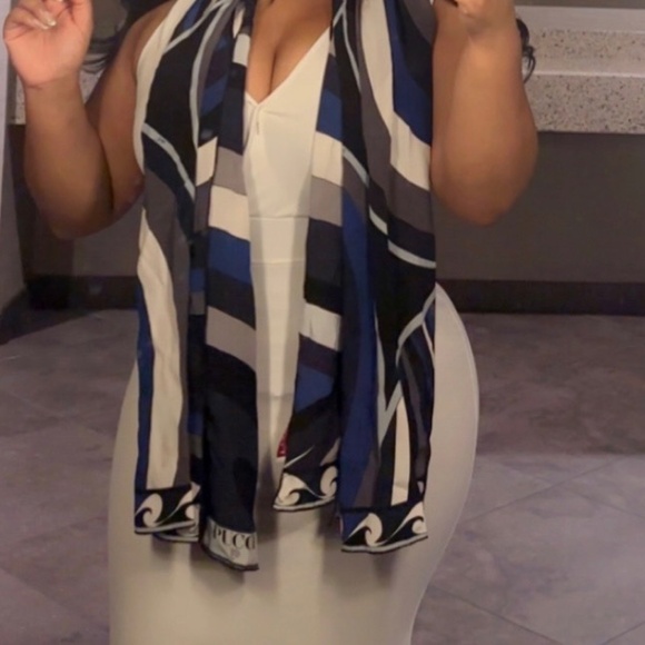 Pucci Silk Scarf 100% Authentic